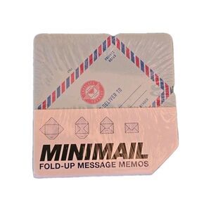 MiniMail Tear-Off Envelopes/Messages & Notes | Message Pad in Classic Fold Up